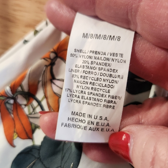 Vitamin A Moss Mojito Bikini Top (8M) and Bottons (14DD) - Picture 4 of 11